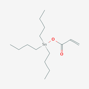 molecular formula C15H30O2Sn B076294 Tributyltin acrylate CAS No. 13331-52-7