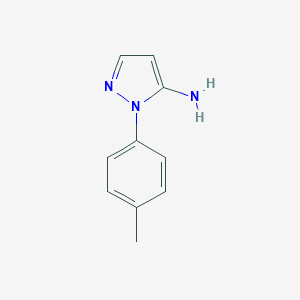 molecular formula C10H11N3 B076297 1-(4-Methylphenyl)-1H-pyrazol-5-amine CAS No. 14678-99-0