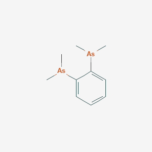 molecular formula C10H16As2 B076301 1,2-Bis(dimethylarsino)benzene CAS No. 13246-32-7