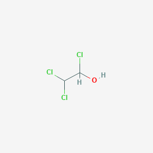 molecular formula C2H3Cl3O B076309 1,1,2-Trichloroethanol CAS No. 13287-89-3