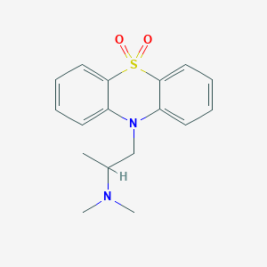 molecular formula C17H20N2O2S B076312 二氧异丙嗪 CAS No. 13754-56-8