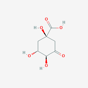 molecular formula C7H10O6 B076316 3-Dehydroquinic acid CAS No. 10534-44-8