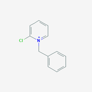 molecular formula C12H11ClN+ B076325 1-Benzyl-2-chloropyridinium CAS No. 13760-92-4
