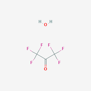 molecular formula C3H2F6O2 B076326 2-Propanone, hexafluoro-, hydrate CAS No. 10543-95-0