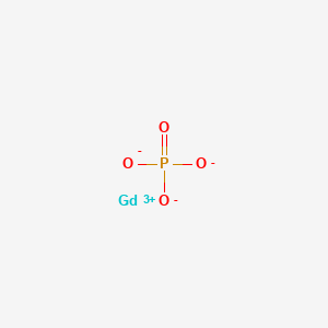 molecular formula GdO4P B076334 Gadolinium phosphate CAS No. 13628-51-8