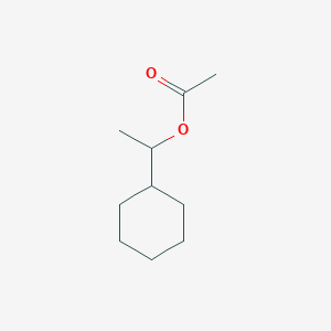 molecular formula C10H18O2 B076345 1-Cyclohexylethyl acetate CAS No. 13487-27-9