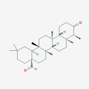 molecular formula C30H48O2 B076349 Canophyllal 