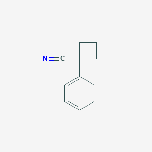 molecular formula C11H11N B076354 1-苯基环丁烷腈 CAS No. 14377-68-5