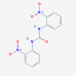 molecular formula C13H10N4O5 B076372 1,3-Bis(2-nitrophenyl)urea CAS No. 13201-86-0