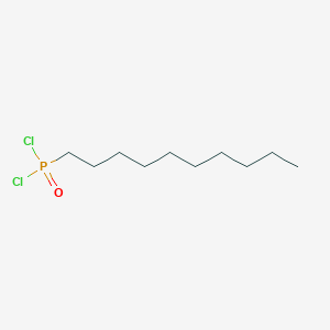 molecular formula C10H21Cl2OP B076373 Decylphosphonic dichloride CAS No. 14576-66-0