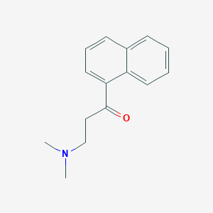 B076382 3-(Dimethylamino)-1-(naphthalen-5-YL)propan-1-one CAS No. 10320-49-7