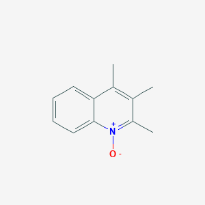 molecular formula C12H13NO B076394 2,3,4-Trimethylquinoline 1-oxide CAS No. 14300-13-1
