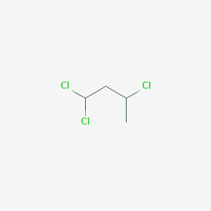 molecular formula C4H7Cl3 B076395 1,1,3-Trichlorobutane CAS No. 13279-87-3