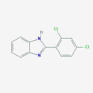 molecular formula C13H8Cl2N2 B076408 2-(2,4-dichlorophenyl)-1H-benzimidazole CAS No. 14225-79-7