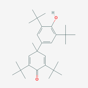 molecular formula C29H44O2 B076425 2,6-Di-tert-butyl-4-(3,5-di-tert-butyl-4-hydroxyphenyl)-4-methyl-2,5-cyclohexadien-1-one CAS No. 14387-13-4