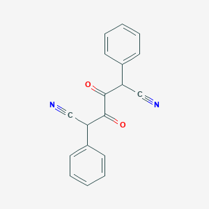 molecular formula C18H12N2O2 B076433 3,4-Dioxo-2,5-diphenylhexanedinitrile CAS No. 10471-29-1
