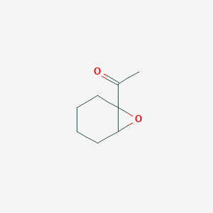 molecular formula C8H12O2 B076459 Ethanone, 1-(7-oxabicyclo[4.1.0]hept-1-yl)- CAS No. 15121-01-4
