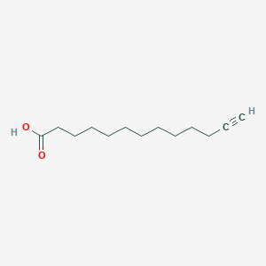 molecular formula C13H22O2 B076461 12-Tridecynoic acid CAS No. 14502-46-6