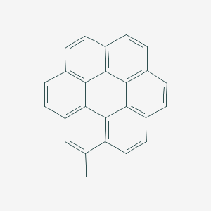 molecular formula C25H14 B076481 Coronene, methyl- CAS No. 13119-86-3