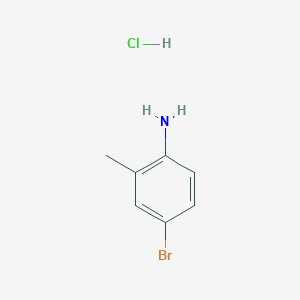 molecular formula C7H9BrClN B076489 4-Bromo-2-methylaniline hydrochloride CAS No. 13194-70-2