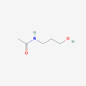 molecular formula C5H11NO2 B076491 N-(3-hydroxypropyl)acetamide CAS No. 10601-73-7
