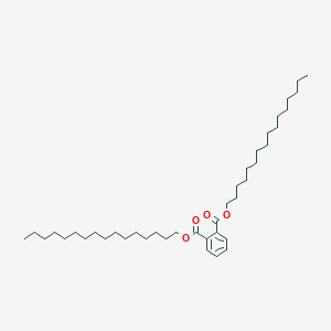 molecular formula C40H70O4 B076501 Dihexadecyl phthalate CAS No. 13372-18-4