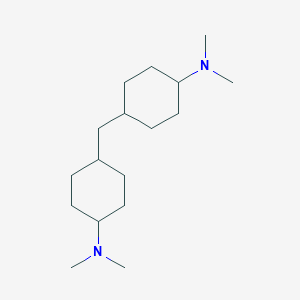 molecular formula C17H34N2 B076506 Bis(4-dimethylamino-cyclohexyl) methane CAS No. 13474-64-1