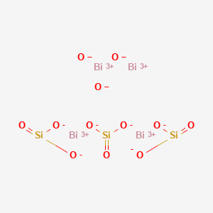 molecular formula Bi12O20Si B076508 Dodecabismuthino silicon icosaoxide CAS No. 12377-72-9