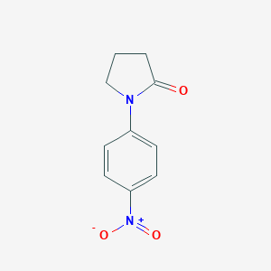 molecular formula C10H10N2O3 B076513 1-(4-Nitrophenyl)pyrrolidin-2-one CAS No. 13691-26-4