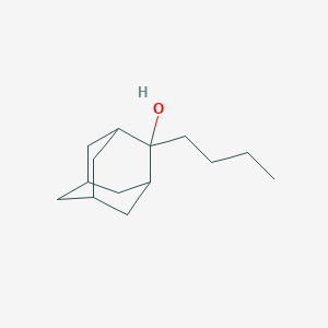 molecular formula C14H24O B076514 2-Butyl-2-adamantanol CAS No. 14451-86-6