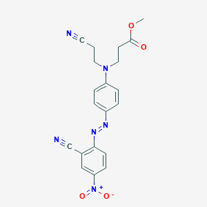 molecular formula C20H18N6O4 B076518 Disperse Red 90 CAS No. 12223-46-0