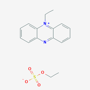 molecular formula C16H18N2O4S B076524 硫酸吩嗪乙酯 CAS No. 10510-77-7