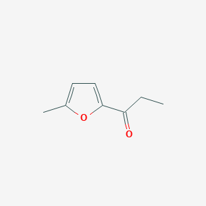 molecular formula C8H10O2 B076537 2-甲基-5-丙酰基呋喃 CAS No. 10599-69-6
