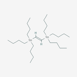 molecular formula C26H56Sn2 B076539 trans-1,2-Bis(tributylstannyl)ethene CAS No. 14275-61-7