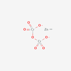 molecular formula Cr2O7Zn B076542 二铬酸锌 CAS No. 14018-95-2
