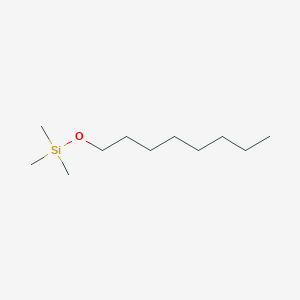 molecular formula C11H26OSi B076544 Silane, trimethyl(octyloxy)- CAS No. 14246-16-3
