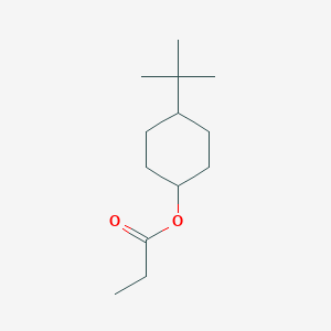 molecular formula C13H24O2 B076551 4-tert-Butylcyclohexyl propionate CAS No. 10411-93-5