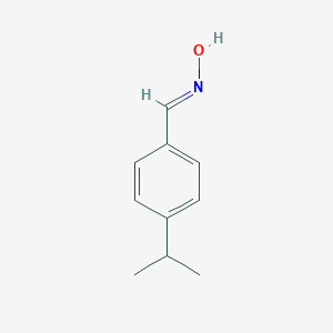 molecular formula C10H13NO B076554 4-(Isopropyl)benzaldehyde oxime CAS No. 13372-80-0