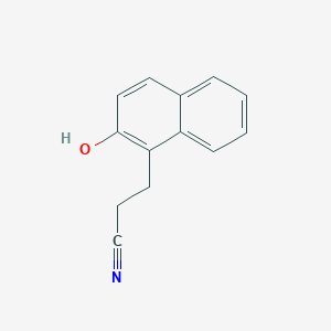 3-(2-Hydroxy-1-naphthyl)propanenitrile