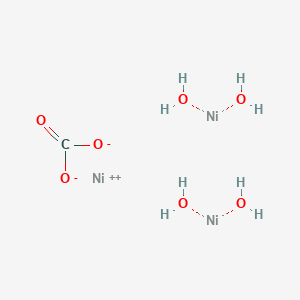 molecular formula CH6Ni3O8 B076580 Basic nickel(II) carbonate CAS No. 12607-70-4