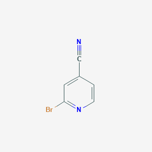 molecular formula C6H3BrN2 B076586 2-Bromo-4-cyanopyridine CAS No. 10386-27-3