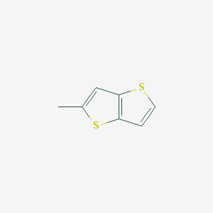 molecular formula C7H6S2 B076589 2-Methylthieno[3,2-b]thiophene CAS No. 13393-75-4