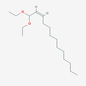 B076591 (Z)-1,1-Diethoxytridec-2-ene CAS No. 13043-66-8