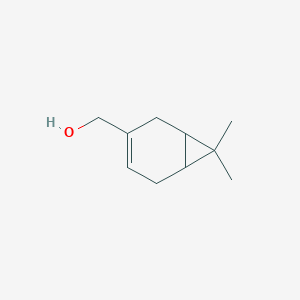 molecular formula C10H16O B7659187 3-Caren-10-ol 