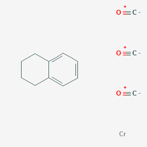 molecular formula C13H12CrO3 B076599 Tricarbonyl(1,2,3,4-tetrahydronaphthalene)chromium CAS No. 12154-63-1