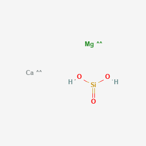 molecular formula CaH2MgO3Si B076601 Diopside CAS No. 14483-19-3