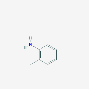 molecular formula C11H17N B076606 2-tert-Butyl-6-methylaniline CAS No. 13117-94-7