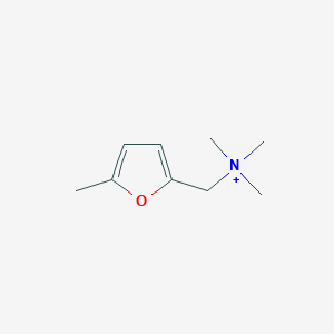 molecular formula C9H16NO+ B076610 5-Methylfurmethide CAS No. 14172-53-3