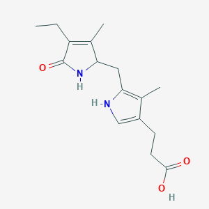 molecular formula C16H22N2O3 B076622 Isoneobilirubinic acid CAS No. 13129-10-7