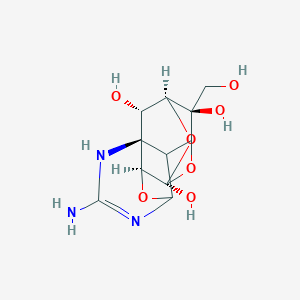molecular formula C11H15N3O7 B076626 无水河豚毒素 CAS No. 13072-89-4